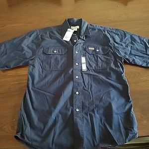 Mens carhartt work shirt short sleeve